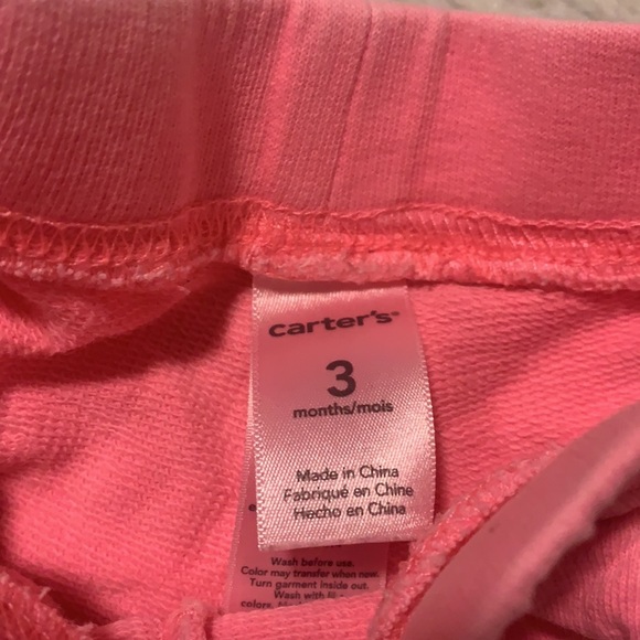 (3 for $10) Carter’s pink shorts - Picture 3 of 4